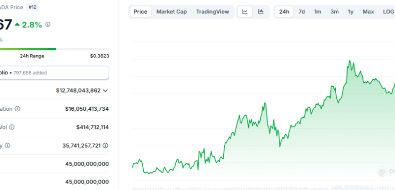 Cardano To Soar 22X? Analyst Sees Opportunity Despite On-Chain Decline