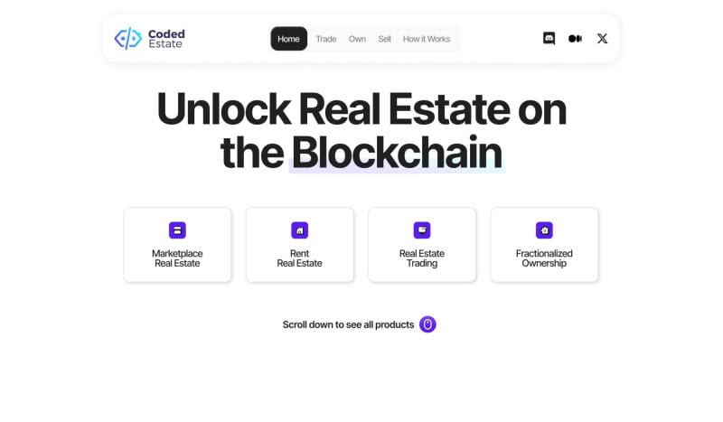Coded Estate’s Oversubscribed Angel Round Fuels Launch of Real Estate Hub on Nibiru Chain