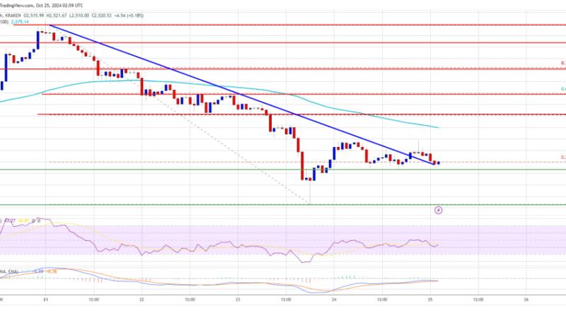 Ethereum Price Battles Resistance: Will It Break Through and Resume Its Rise?