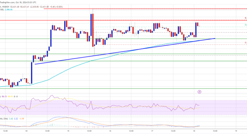 Ethereum Price Consolidates: Preparing for the Next Move Higher?