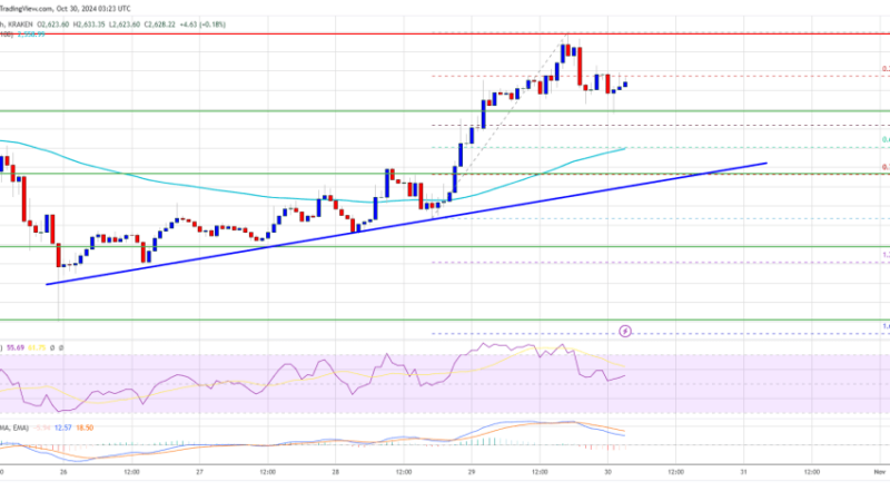 Ethereum Price Lags While Bitcoin Moves Toward New ATH