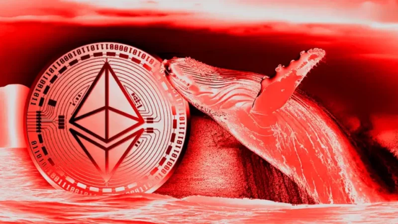 Ethereum Whale Dumps $23 Million of ETH as Price Sinks