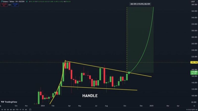 Solana Breakout From Bullish Pattern Could ‘Send SOL To The Moon’ – Crypto Analyst