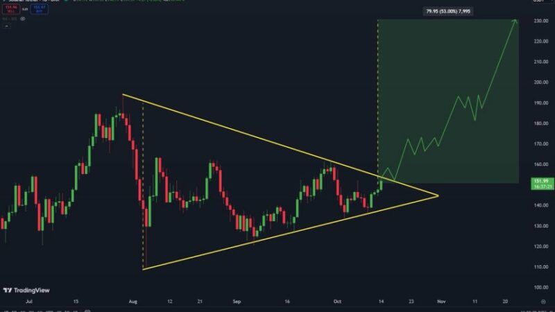 Solana Will Target New ATHs Once It Breaks $160 Resistance – Analyst