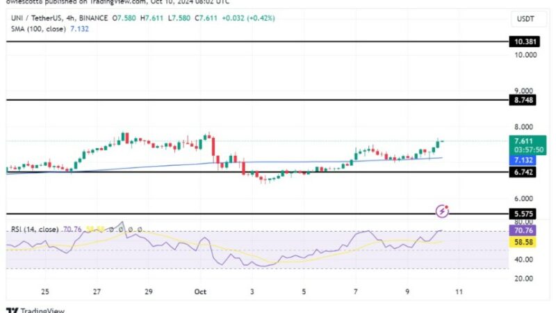 Uniswap Rallies In Bearish Conditions, Can UNI Break New Grounds?