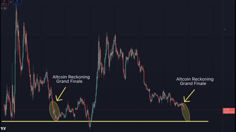 Altcoin Market Decline Reaches Final Act, Bottom Expected In 2025–Analyst