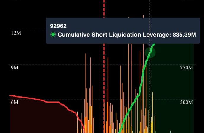 Bitcoin Bears In Trouble: $800 Million Set For Liquidation If BTC Reclaims This Price