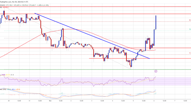 Bitcoin Price Back On The Rise as Trump Leads the Pack: Rally to Continue?