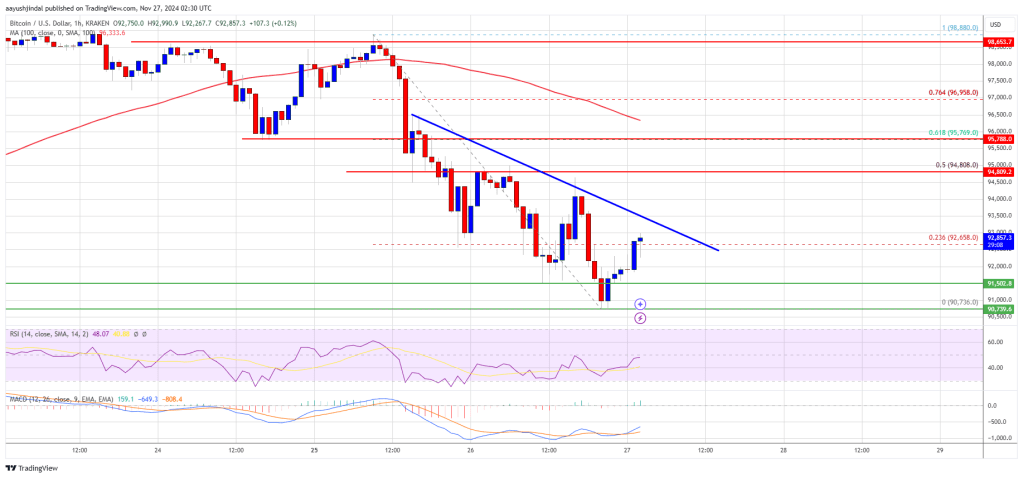Bitcoin Price Corrects to $90K: Healthy Dip or Cause for Concern?