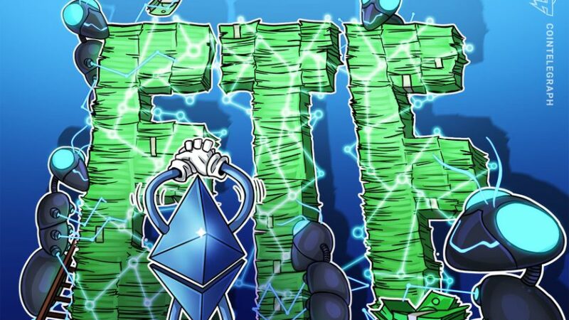 ‘Ethereum is starting to catch a bid’ — US ETFs hit record $295M inflow