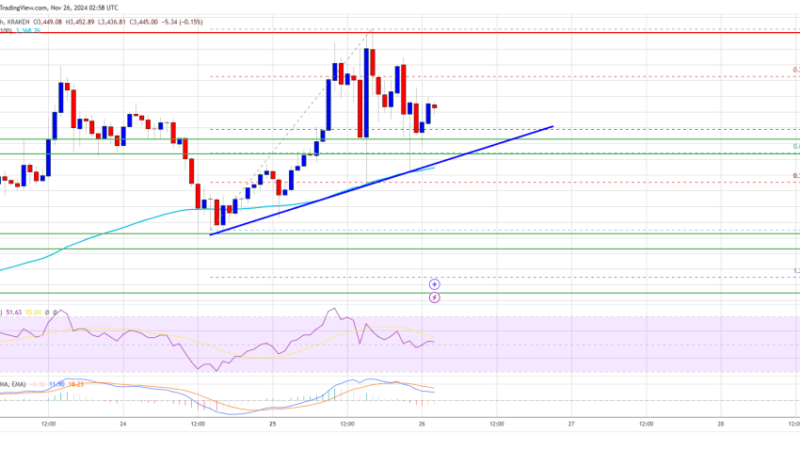 Ethereum Price Steadies: Bulls Ready for The Next Move?