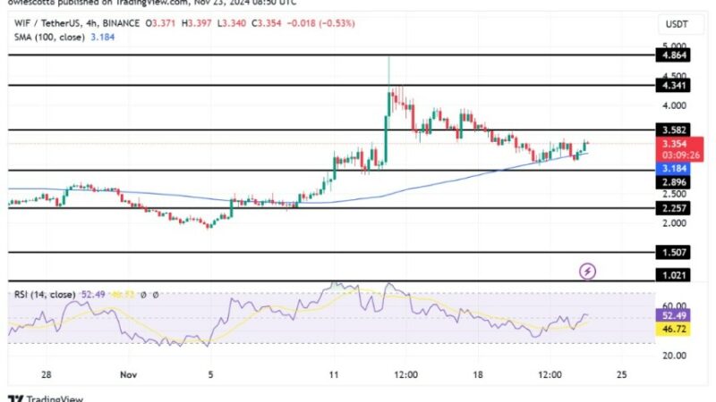 WIF Shakes Off Setbacks As Bullish Resurgence Targets More Gains