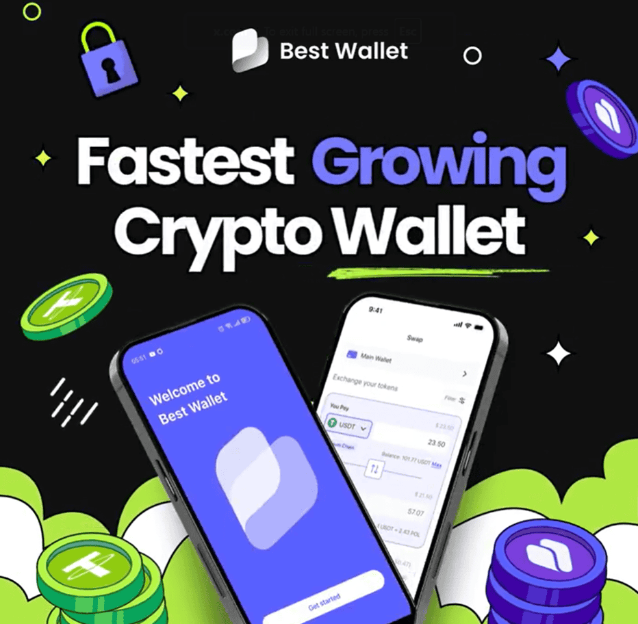 Best Wallet Token Presale Nears $6M as Expert Thinks it Would Pump