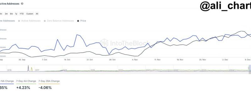 Ethereum On-Chain Metrics Looking Strong – Momentum Building For ETH?