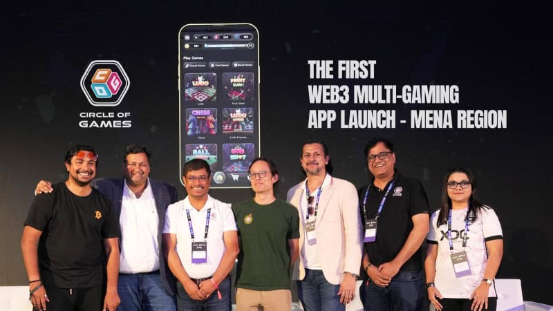 Nazara & The Hashgraph Group backed Circle of Games Unveils Next-Gen Web3 Multi-Gaming App in MENA Region