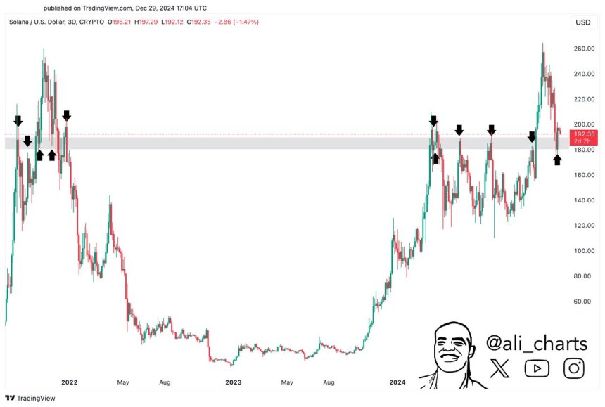 Solana Holds Crucial Level – Can SOL Push Above $200?