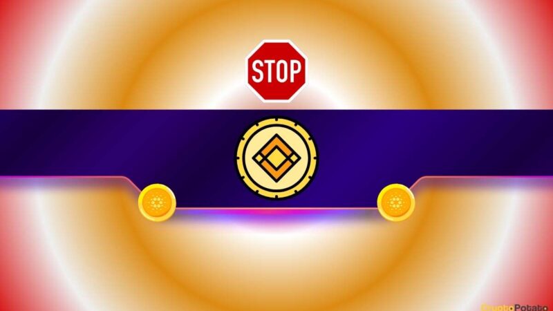 Binance Freezes Cardano (ADA) Transactions Temporarily: What You Need to Know