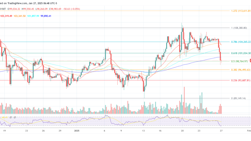 Bitcoin Price Crashes Below $98,000: Here’s Why