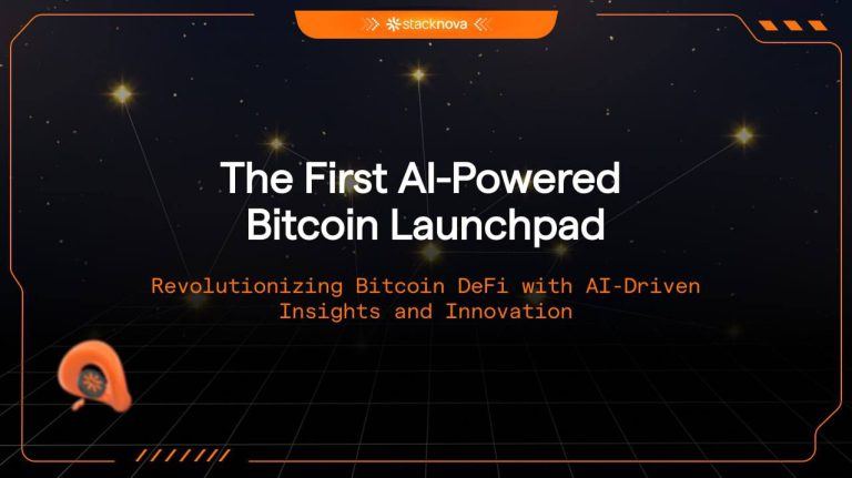 Introducing Stacknova AI – The World’s First AI-Powered Bitcoin Launchpad