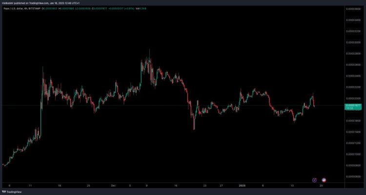 Meme coin mania: PEPE koers rally van start – kan Pepe Coin 1 euro worden?