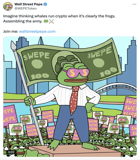 Wall Street Pepe Raises $45 Million in Presale, Next Meme Coin to Explode?