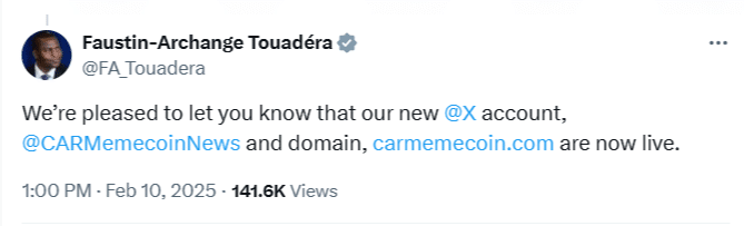 Africa Crypto News: CAR Meme Coin Scandal, Nigeria Leads in Crypto Fraud As Kenya’s DCI X Account Hacked