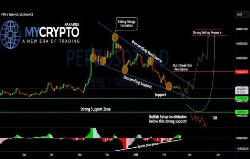 Analyst Says PEPE Price Must Break This Resistance Level For 150% Surge Toward ATHs