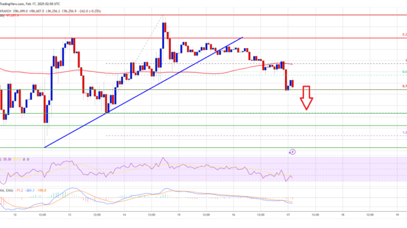 Bitcoin Price Falls Short Again—Is a Deeper Decline Coming?