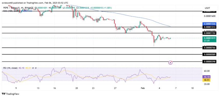 PEPE Struggles Against Strong Resistance, Bearish Pressure Intensify
