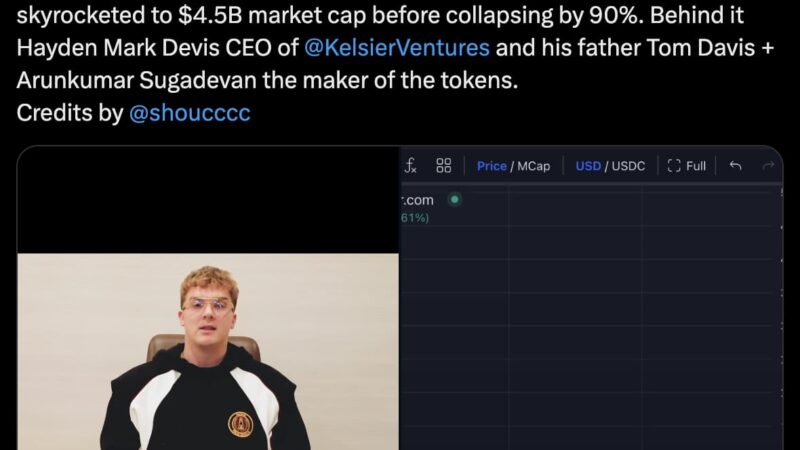 Who is Hayden Mark Davis Crypto? Meme Coin Mastermind Behind Milei’s LIBRA Coin