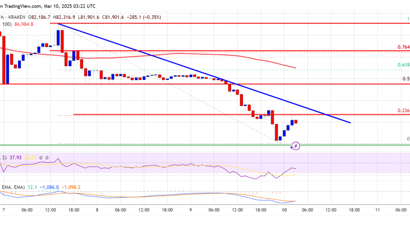 Bitcoin Price Dives Once More—Is a Deeper Correction Underway?