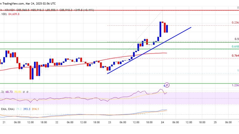 Bitcoin Price Shows Stronger Recovery Signs—Upside Move in Focus