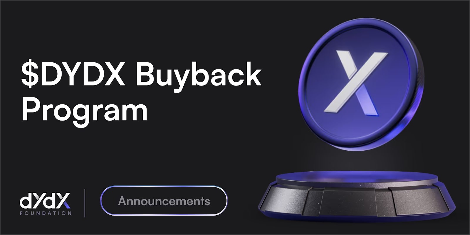 dYdX Launches Token Buyback Program, Prices Booming