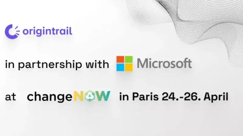 OriginTrail Selected by Microsoft for AI Demo at 2025 ChangeNOW Conference