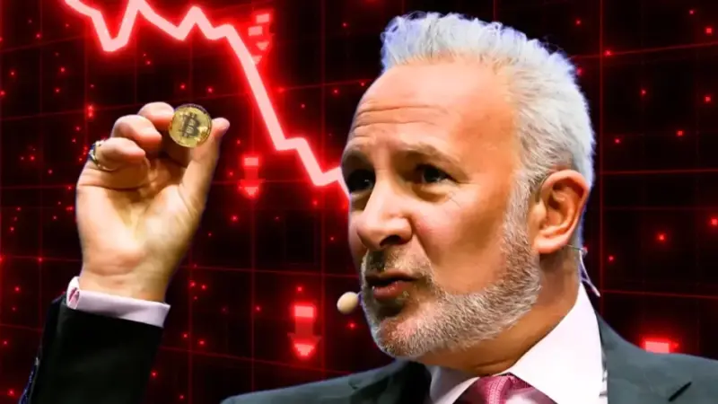 Peter Schiff Warns of S&P 500 Bear Market and Inflation Impact, Bitcoin Struggles as Gold Soars in 2025