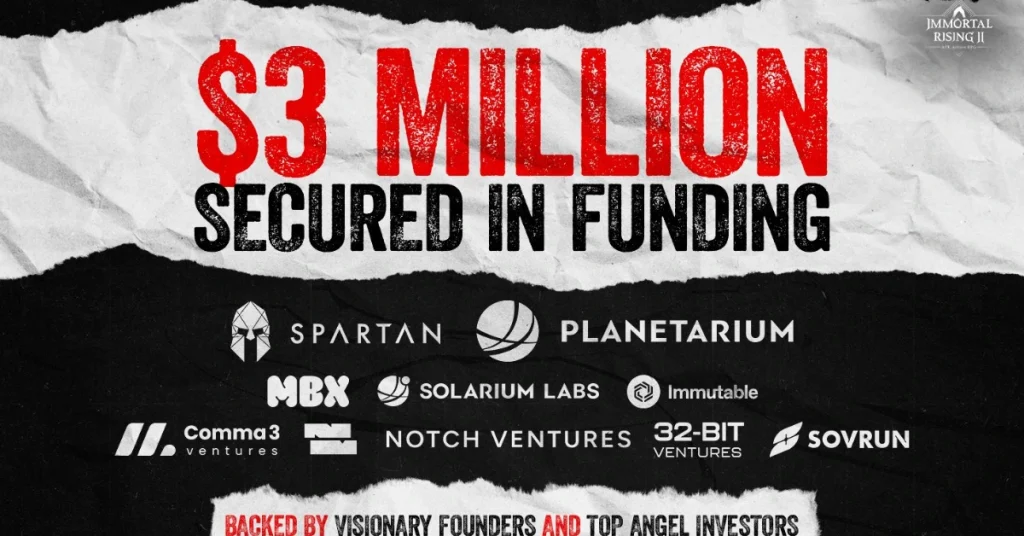 Planetarium Labs Secures $3M in Funding for Immortal Rising 2 and Sells Out NFT Collection Ahead of Major TGE Launch
