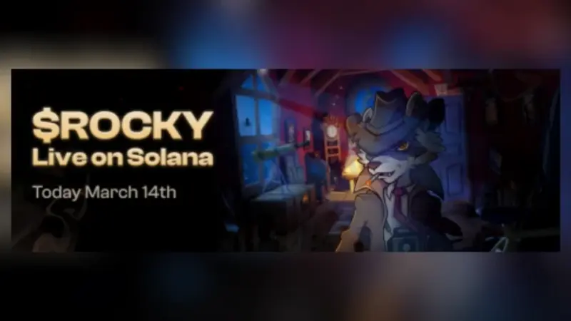 Wall Street’s Trash Becomes Crypto’s Treasure: $ROCKY Memecoin Hits Solana on March 14 
