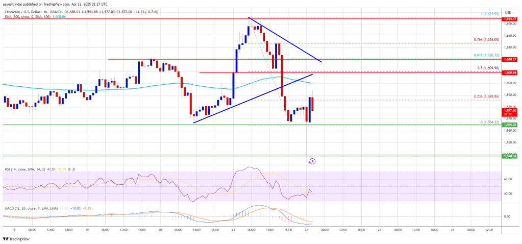 Ethereum Price Loses Steam—But Maintains Bullish Structure Above Support