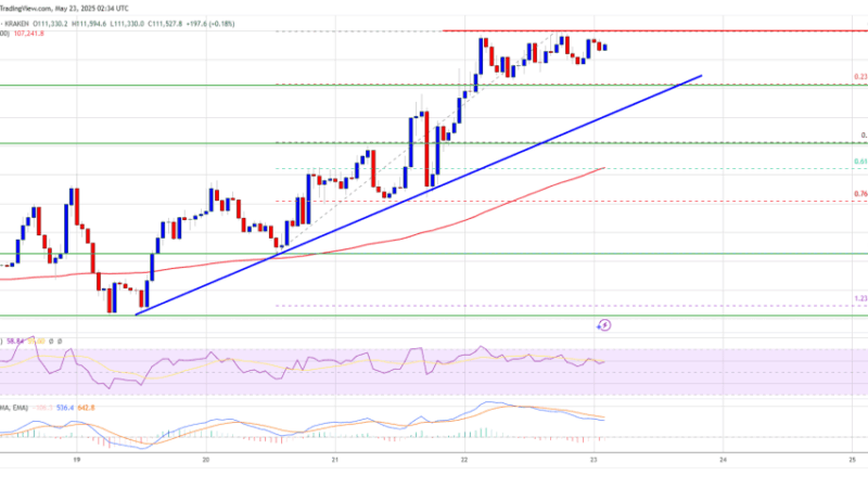 Bitcoin Bulls Poised? BTC Consolidates Near ATH With Eyes on Higher Highs