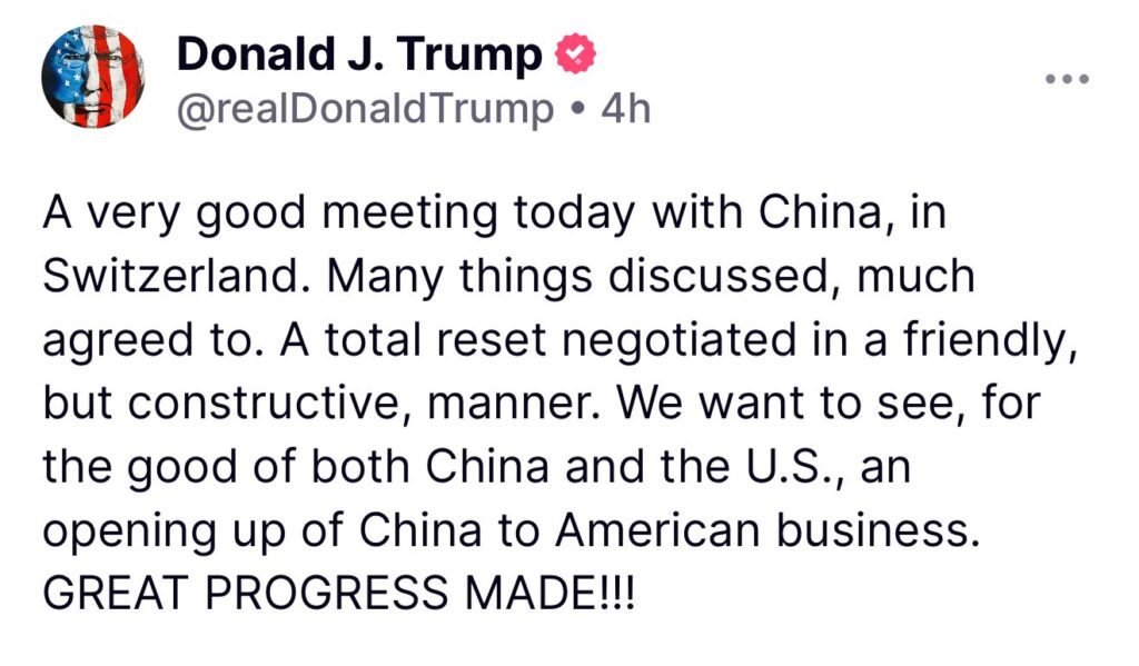 China Bends the Knee to Trump: Bitcoin Price Breaks $104K as Geopolitical Shifts Boost Market