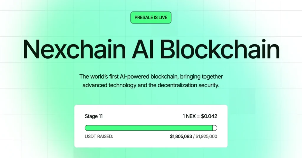 Doge Demand Slows Down While Nexchain Tops Market Expansion In Its Presale