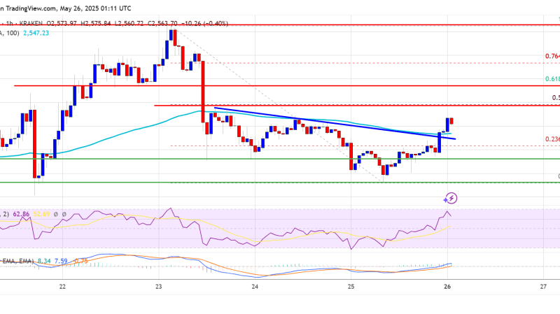 Ethereum Price Finds Its Footing: Bulls Prepare for Another Push