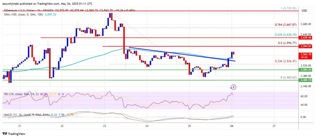 Ethereum Price Finds Its Footing: Bulls Prepare for Another Push
