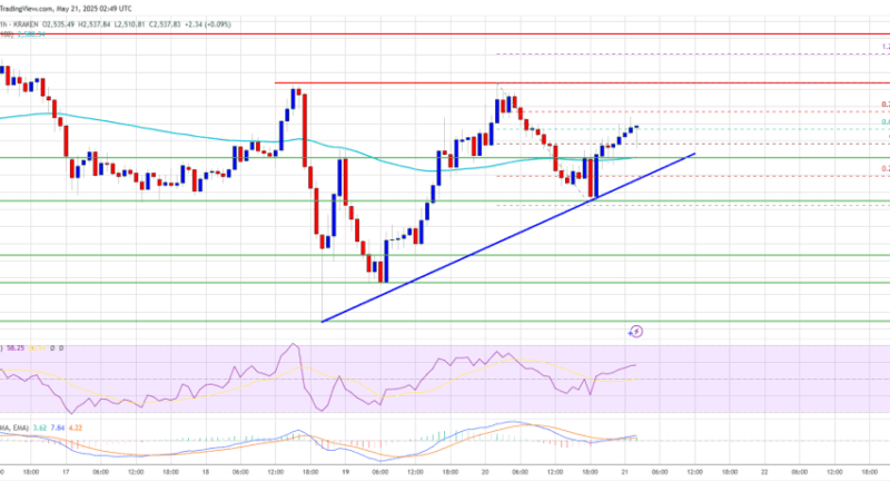 Ethereum Price Maintains Key Support — Is a Breakout Rally Brewing?
