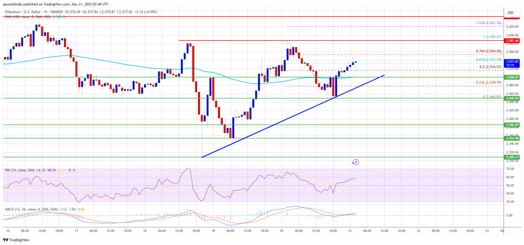 Ethereum Price Maintains Key Support — Is a Breakout Rally Brewing?