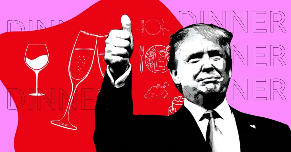 Inside Trump’s Gala Dinner: Fancy Watches Worth $100000, Three-course Meal And More