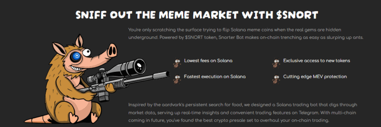 New Meme Coin Presale Promises to Snort Explosive Gains in 2025: Snorter ICO Goes Live