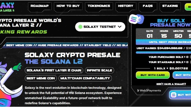 Solaxy ($SOLX) Price Prediction 2025-2030: Is This Crypto Worth Investing In?