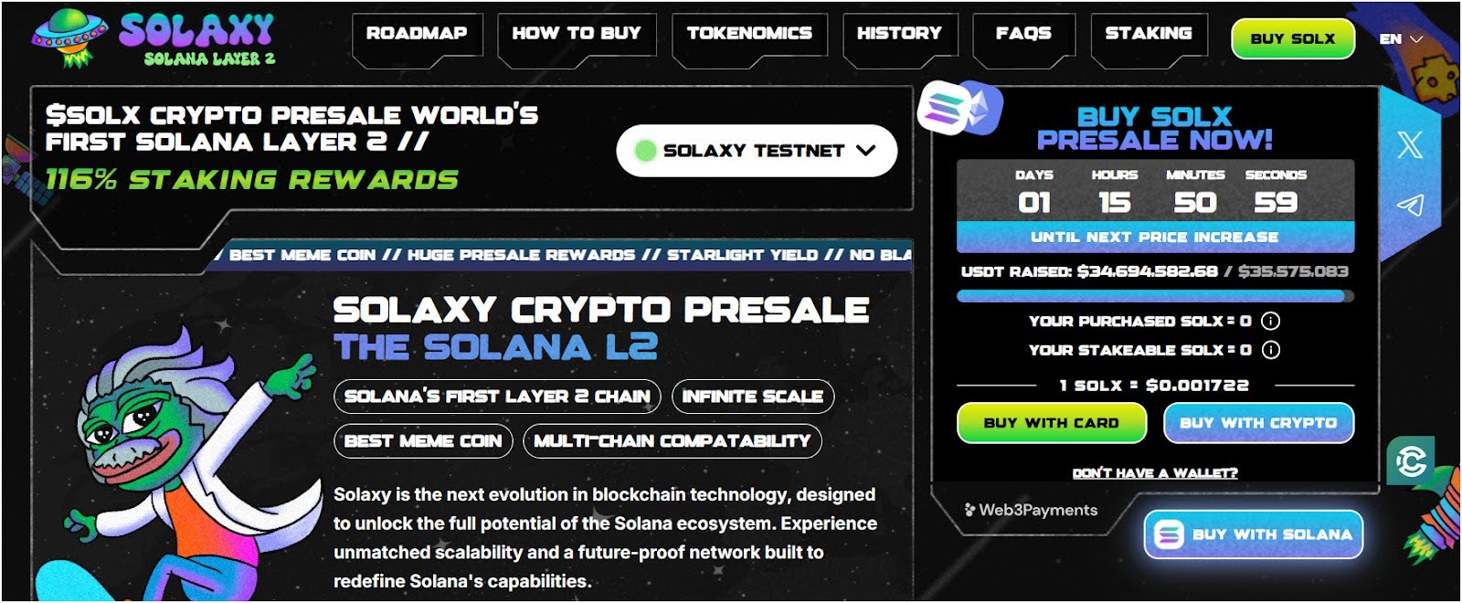 Solaxy ($SOLX) Price Prediction 2025-2030: Is This Crypto Worth Investing In?