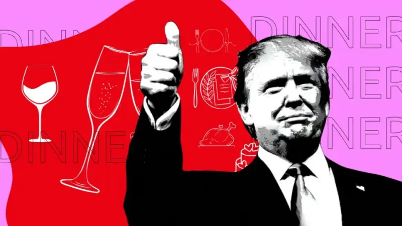 Trump’s $TRUMP Coin Dinner Party: Justin Sun Joins Top Crypto Holders for VIP Event
